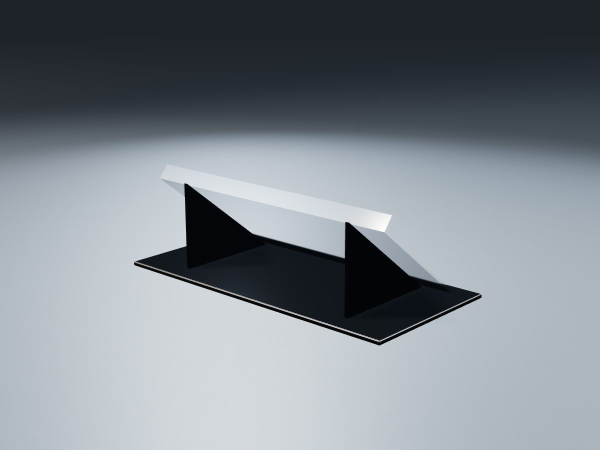 LEGO® Star Wars: Executor Super Star Destroyer (75356) ile Uyumlu Sergileme Vitrini — Stand, stüdyo render'ı (temsili)